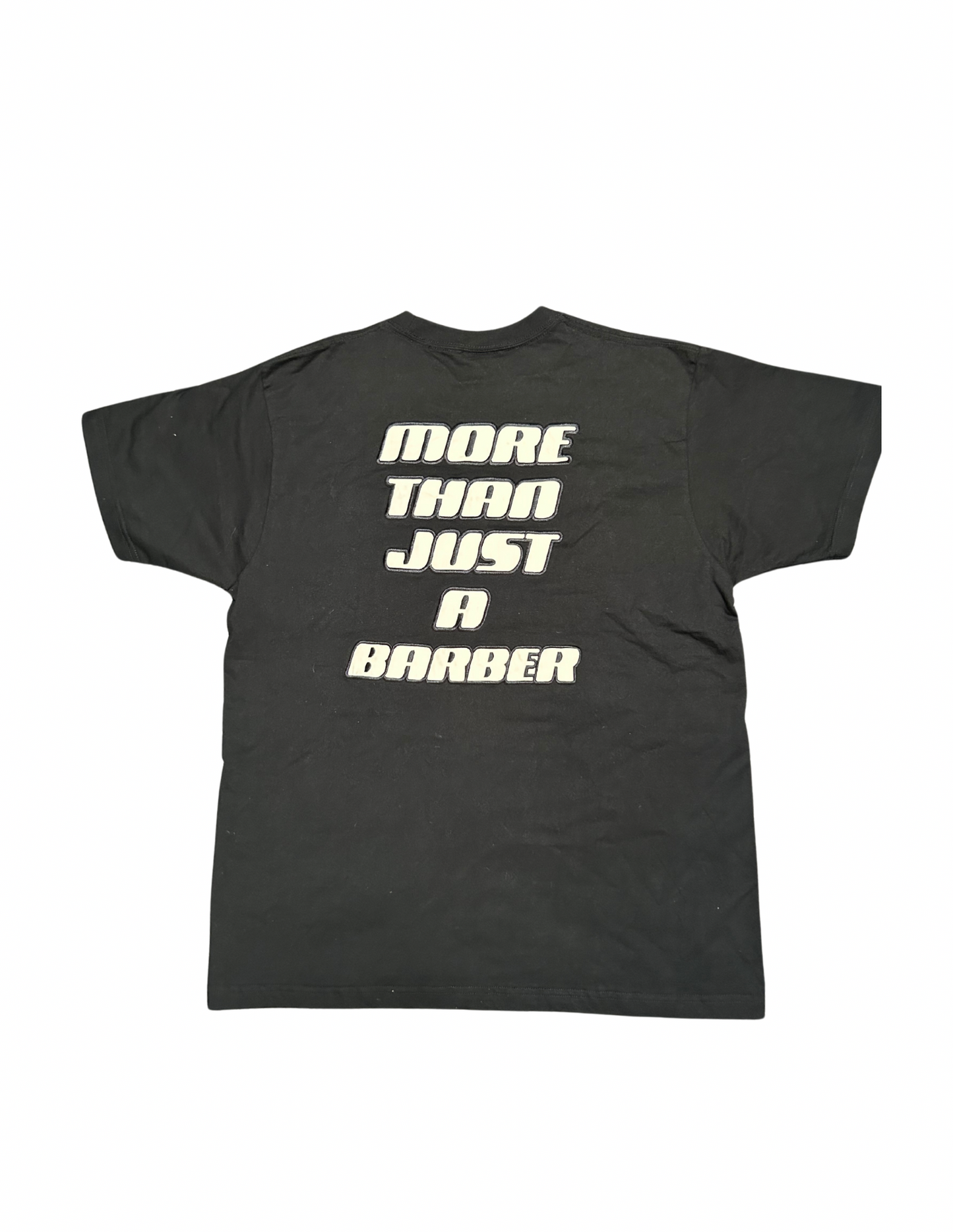 Embroidered “ More than just a barber “ tee
