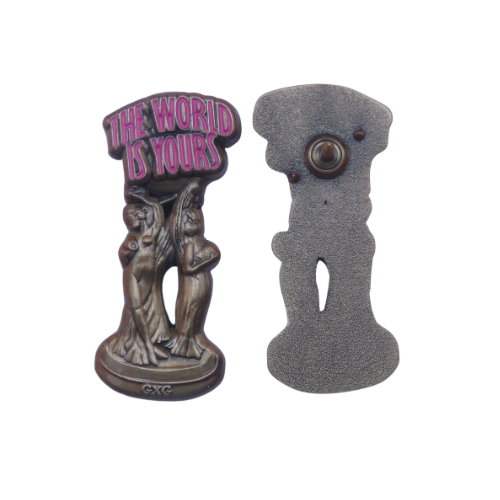 ‘The world is yours’ Pin