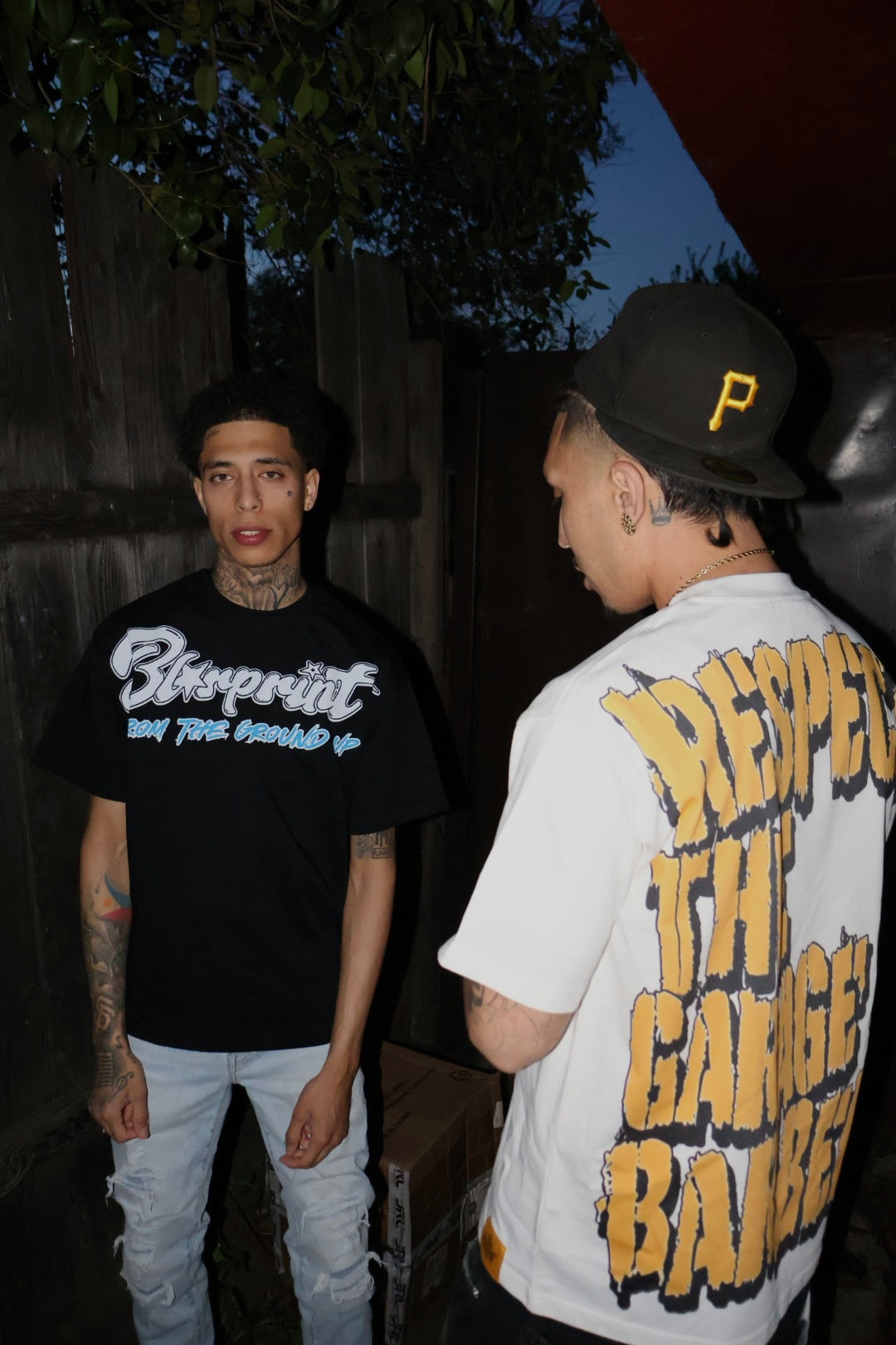OVERSIZED ‘ Respect the Garage barber’ Tee